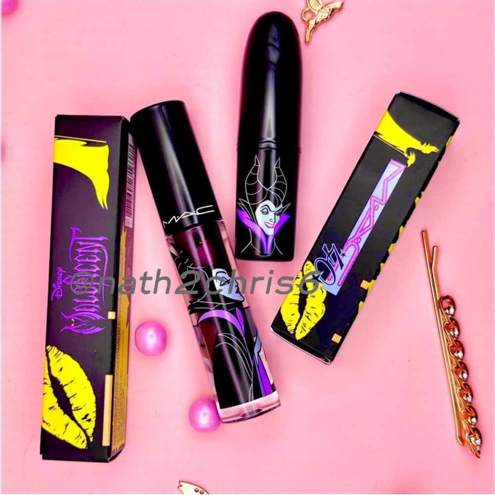 M·A·C 40 DISNEY’s Favorites Amplified Lipstick and Lipglass Set NIB Lmt. Ed.